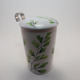 TeaEve Porcelain Travel Mug With Infuser (3 Different Designs)